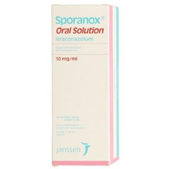 Sporanox sol 10 mg/ml bottle 150 ml