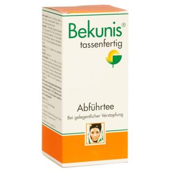 Bekunis purgative tea ready-to-cup glass 150 ml