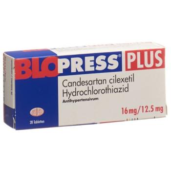 Blopress plus Tabl 16/12.5 mg 98 pcs