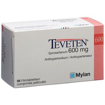 Teveten Filmtablet 600 mg 98 pcs