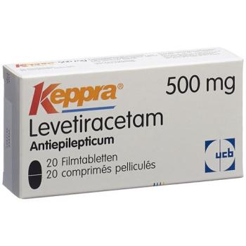 Keppra film tabl 500 mg 20 pcs
