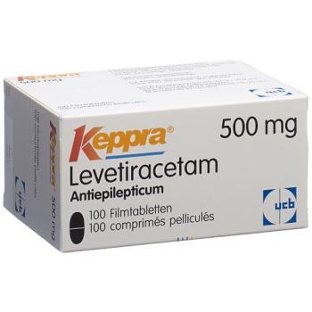 Keppra Filmtablet 500 mg 100 pcs