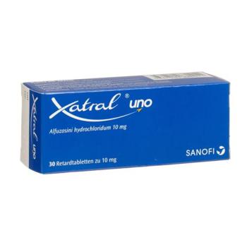 Xatral uno Ret Tabl 10 mg 30 pcs