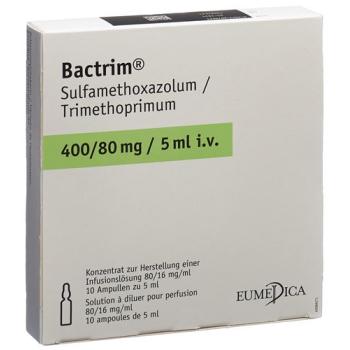 Bactrim Inf Konz 400/80mg for solution for infusion