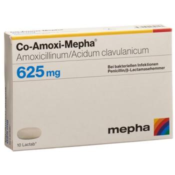 Co-Amoxi-Mepha Lactab 625 mg 20 pcs
