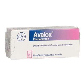 Avalox Filmtablet 400 mg 5 pcs