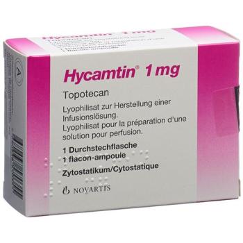 Hycamtin dry sub 1 mg perf