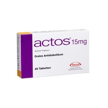 Actos Tabl 15 mg 28 pcs