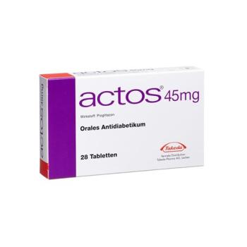Actos Tabl 45 mg 28 pcs