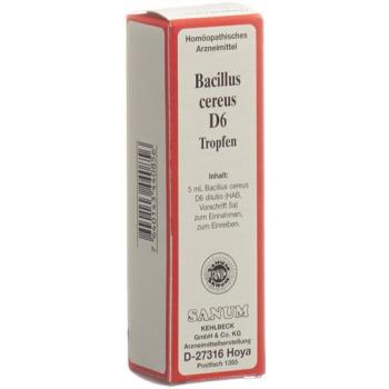 Sanum Bacillus cereus drops D 6 5 ml