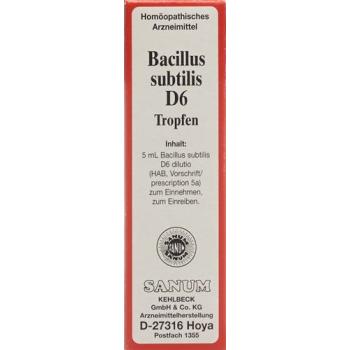 Sanum Bacillus Subtilis Tropfen D 6 5мл