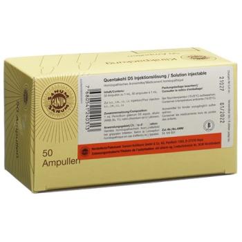 Quentakehl Inj L&ouml;s D 5 50 Amp 1 ml