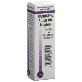 Sanukehl Staph Drops D 6 Fl 10 ml