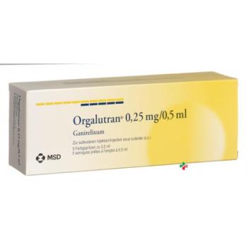 Orgalutran Injektionslösung  5 Fertigspritzen