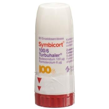 Symbicort 100/6 Turbuhaler Inh Plv 60 Dos