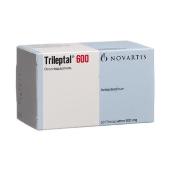 Trileptal Filmtablet 600 mg 50 pcs