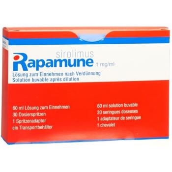Rapamune Solve 1mg/ml Fl 60ml