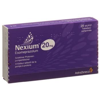 Nexium Mups Tabl 20 mg 28 pcs