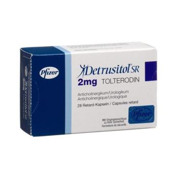 Detrusitol SR Ret Capsules 2 mg 28 pcs