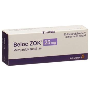 Beloc Zok Ret Tabl 25 mg 100 pcs