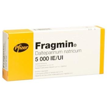 Fragmin Inj L&ouml;s 5000 IU/0.2ml 2 Fertspr 0.2 ml
