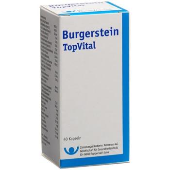 Burgerstein TopVital capsules 40 pcs