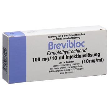 Brevibloc Inj Los 100mg/10ml 5amp 10ml