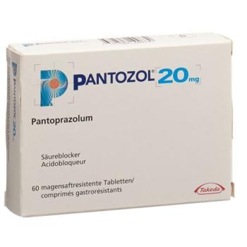 Pantozol Filmtablet 20 mg 60 pcs