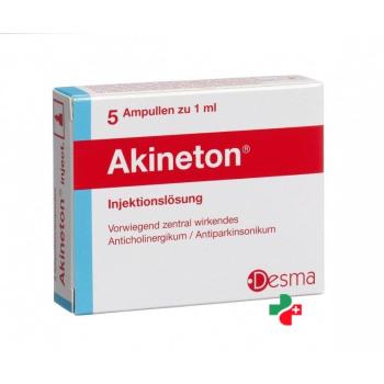 Akineton Inj Loes 5mg/ml 5amp 1ml