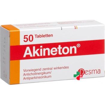 Akineton tabl 2 mg 50 pcs