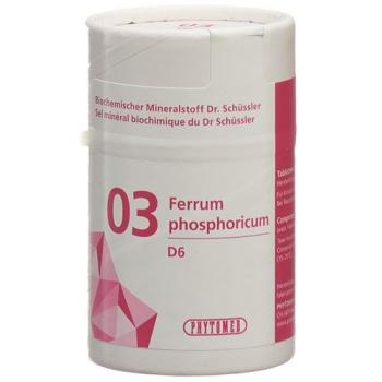 PHYTOMED SCH&Uuml;SSLER Nr3 Ferrum phosphoricum Tabl D 6 100 g