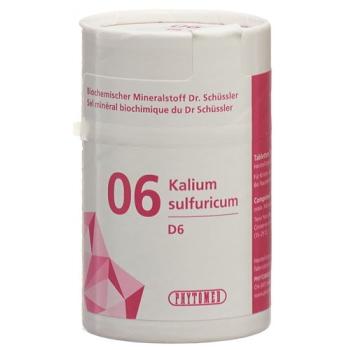 PHYTOMED SCH&Uuml;SSLER Nr6 potassium sulfuricum Tabl D 6 100 g