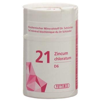 PHYTOMED SCH&Uuml;SSLER Nr21 Zincum chloratum Tabl D 6 1 kg