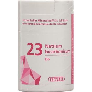 PHYTOMED SCH&Uuml;SSLER Nr23 sodium bicarbonicum Tabl D 6 50 g