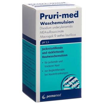 Pruri-med antipruritic and moisturizing skin wash emulsion p
