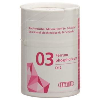 PHYTOMED SCH&Uuml;SSLER Nr3 Ferrum phosphoricum Tabl D 12 50 g