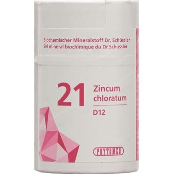 PHYTOMED SCH&Uuml;SSLER Nr21 Zincum chloratum Tabl D 12 1 kg