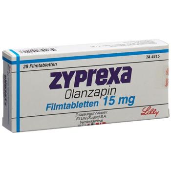 Zyprexa Filmtablet 15 mg 28 pcs