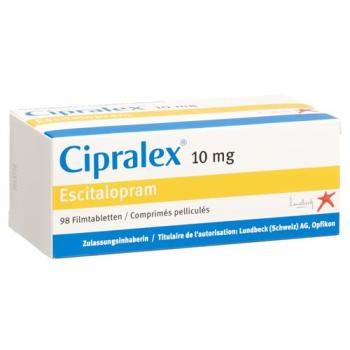 Cipralex film tablets 10 mg 98 pcs