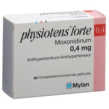 Physiotens forte Tabl 0.4 mg 98 pcs