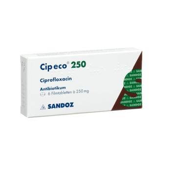 Cip eco film tablet 250 mg 10 pcs