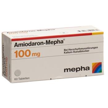 Amiodarone-Mepha Tabl 100 mg 60 pcs
