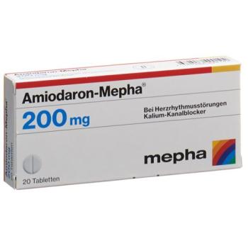 Amiodarone-Mepha Tabl 200 mg 60 pcs