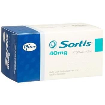 Sortis Filmtablet 40 mg 100 pcs