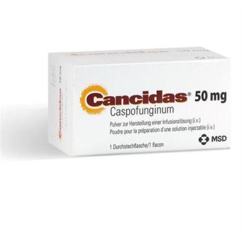 Cancidas dry sub 50 mg dia