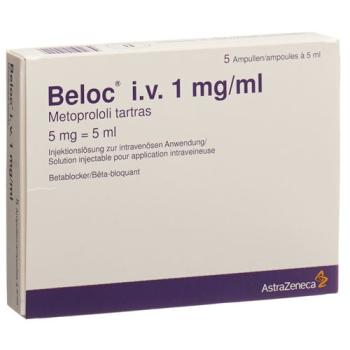 Beloc Inj L&ouml;s 5 mg/5ml i.v. 5amp 5ml