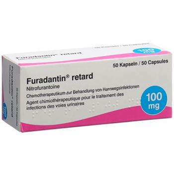 Furadantin retard Ret Kaps 100 mg 50 pcs