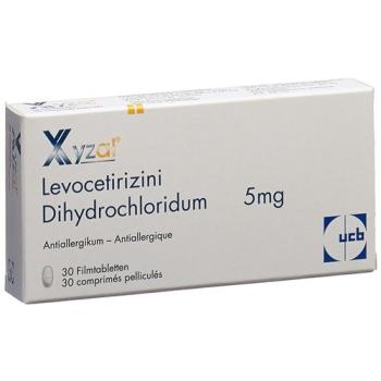 Xyzal Filmtablet 5 mg divisible 30 pcs