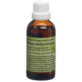 Spagyros Ginkgo biloba complex mother tint 50 ml