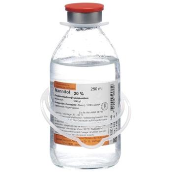 Mannitol Bichsel Inf L&ouml;s 20% glass bottle 250 ml